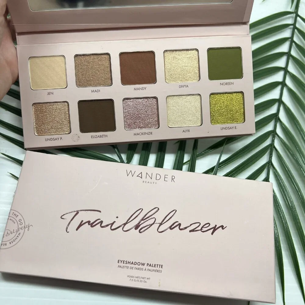Wander Beauty TRAILBLAZER EYESHADOW PALETTE - 10 Shades New -NEW IN BOX